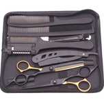 Set Frizer Tuns Barber Shop Foarfeca Brici Accesorii