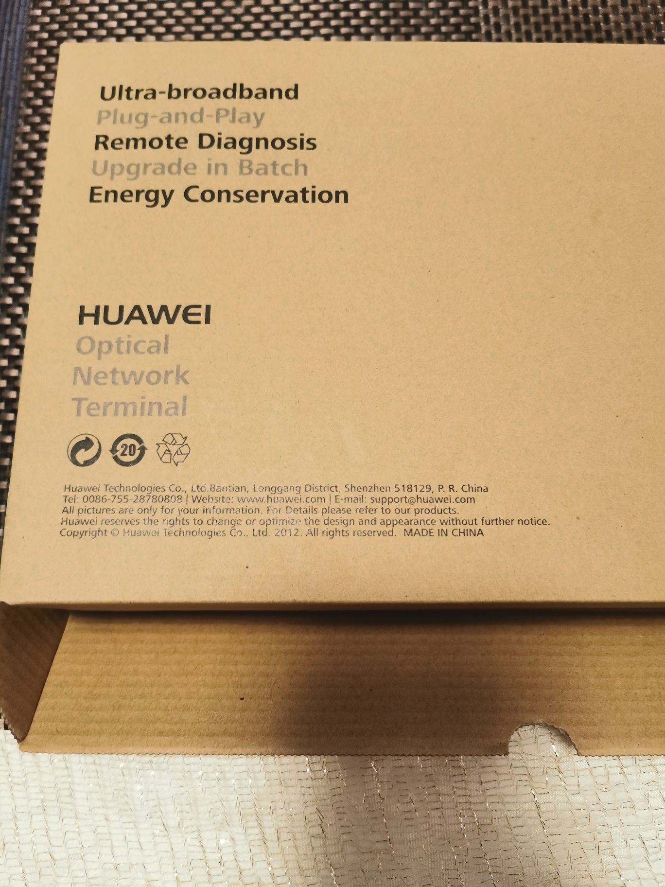 Vand/schimb router Huawei