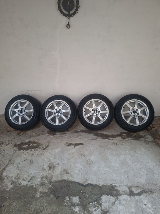 Jante aliaj cu anvelope de iarna 205 60 16 Kia, Mazda