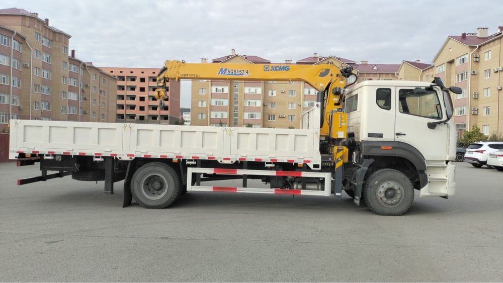 Услуги манипулятора Хово 10 тонн | стрела 11 м | аренда с водителем