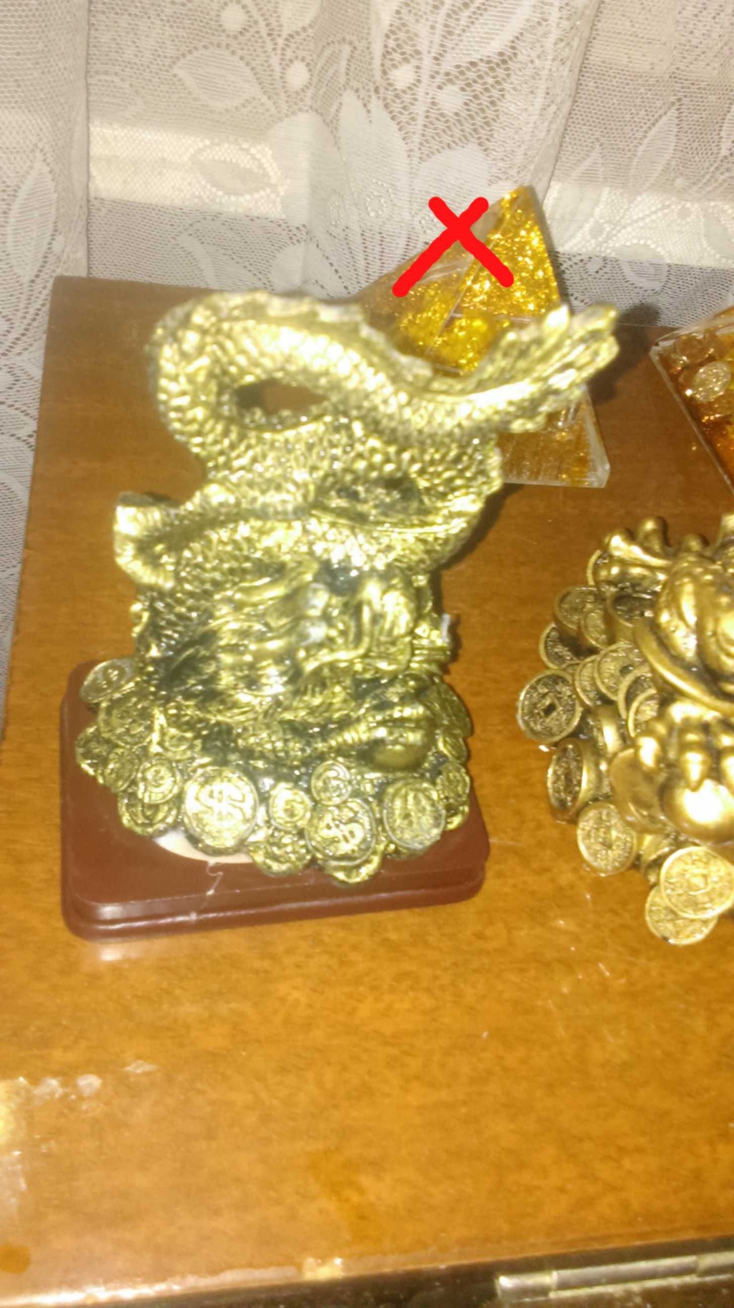 Китайские сувениры : лягушка и  дракон.