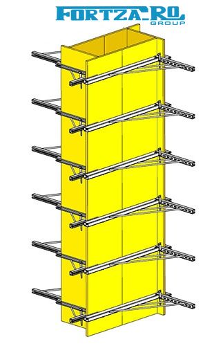 Cravate reglabile pentru stalpi 15-45