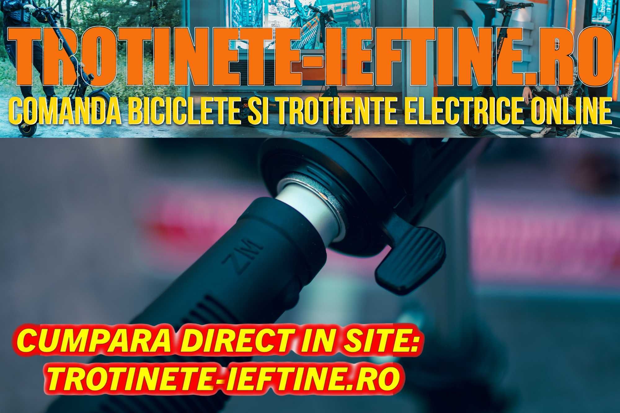 Trotinetă Electrică KuKirin S3 Pro - 350W, 30km, Eficientă