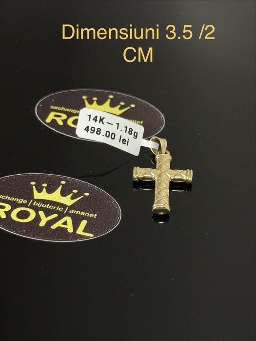 Bijuteria ROYAL : Pandantiv AUR 14K / 1.18 GR