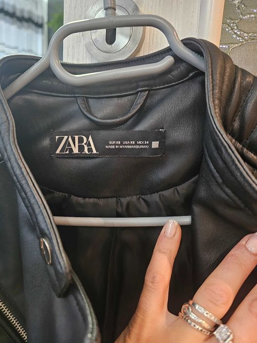 Дамскокожено яке Zara ново