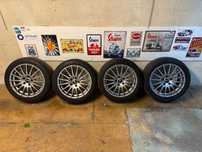 Джанти с гуми OZ Supertursmo GT 17'' 114,3 7J, ET40, GoodYearF1 ASY6,