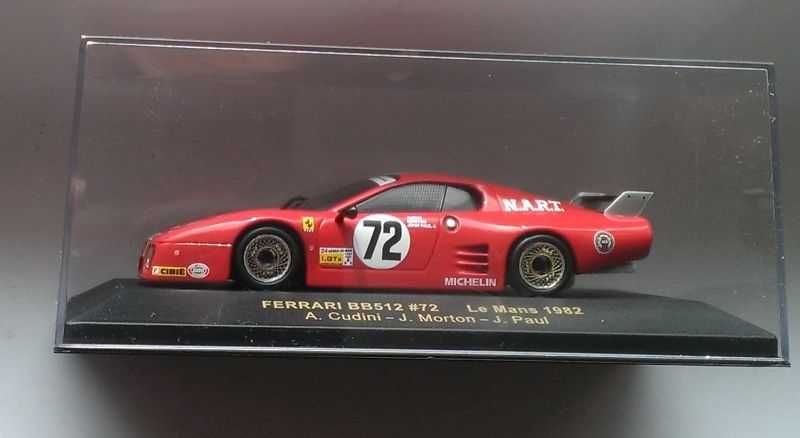 Macheta Ferrari BB512 Le Mans 1982- IXO 1/43