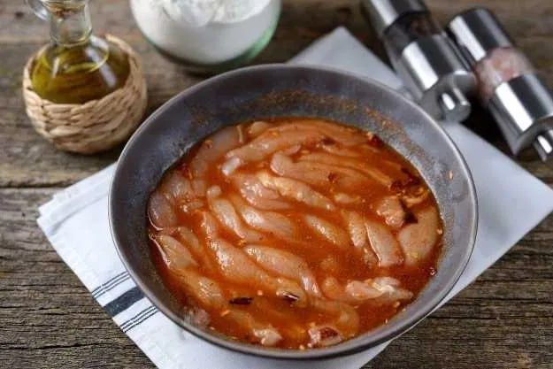 КФС мариновка. Маринованное филе и панировка для курицы КФС