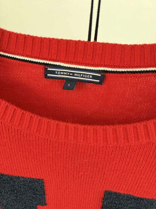 Tommy Hilfiger пуловер с вълна и памук