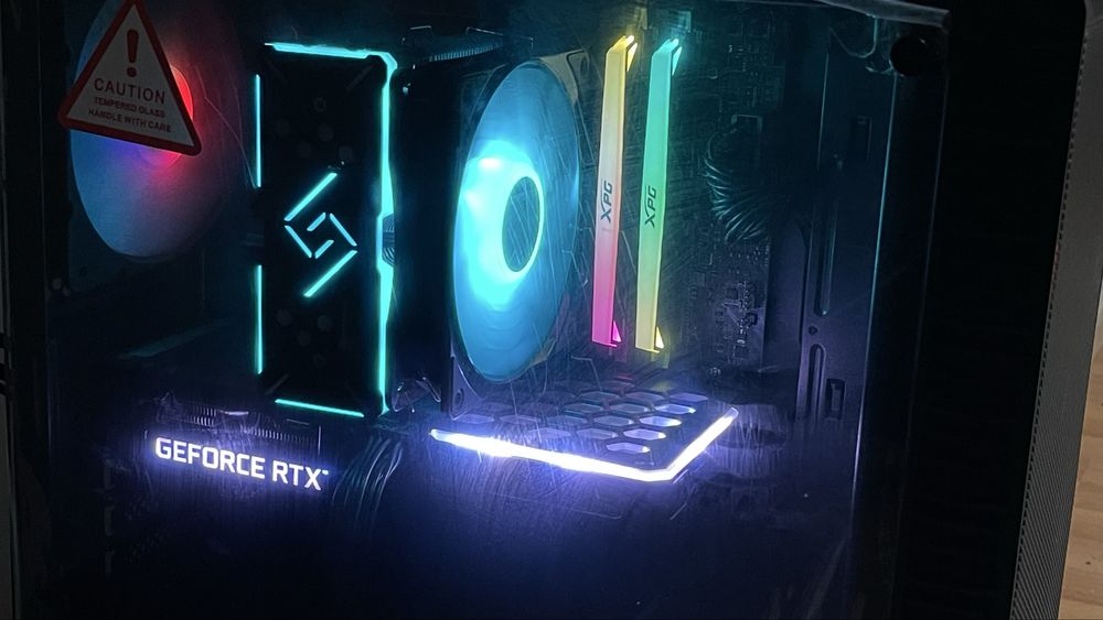 Продам игровой компьютер i5-10400F, 3060TI + весь комплект.