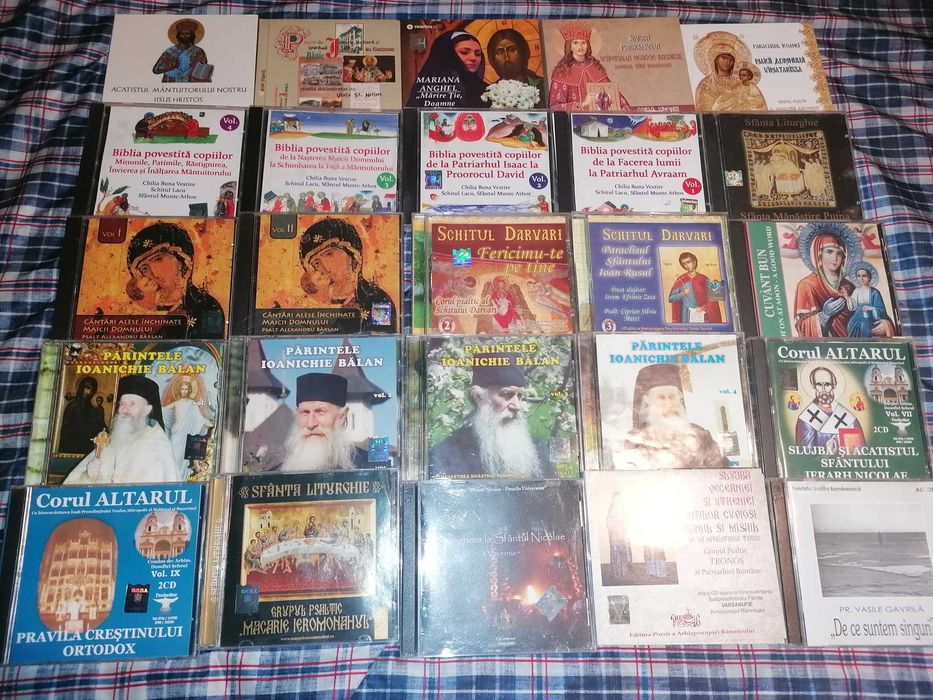 CD originale Muzică Bizantină Psaltică Religioasă