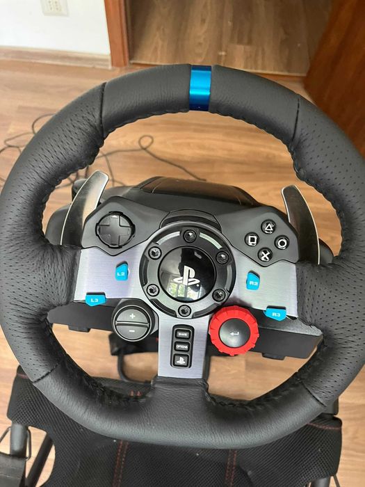 Volan gaming Logitech G29 Driving Force PS4, PS5 + Playseat Challenge