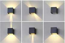 Aplica Led de Perete, Exterior / Interior cu Lumina reglabila 12W IP65