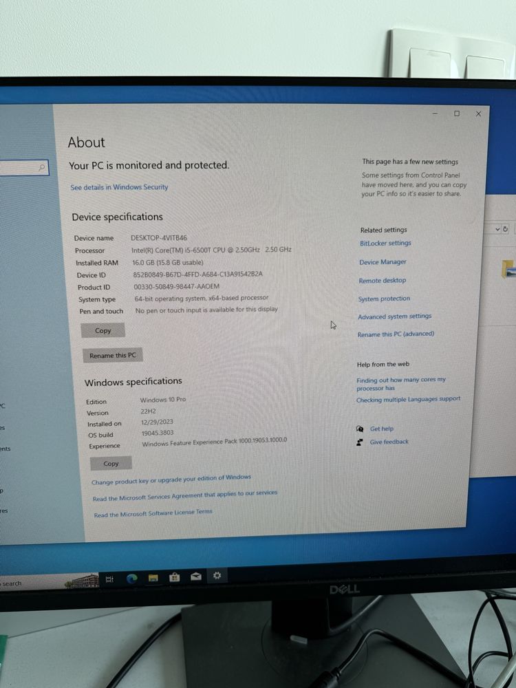 HP EliteDesk 800 G3 DM