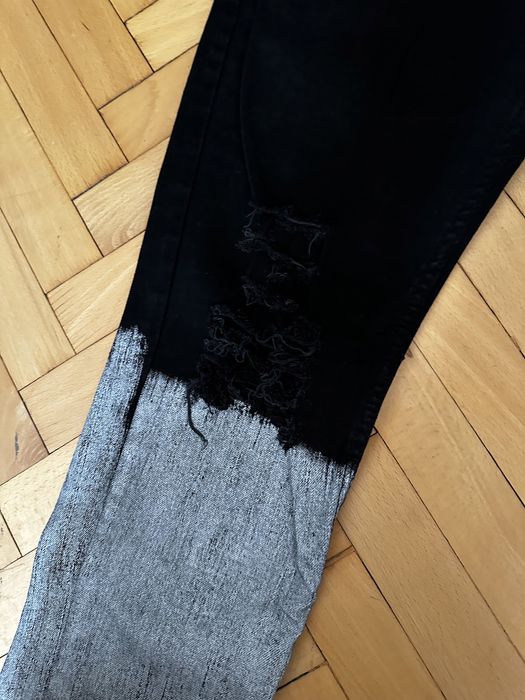 Ashes to dust denim black 32 slim zara yeezy travis jack jones дънки