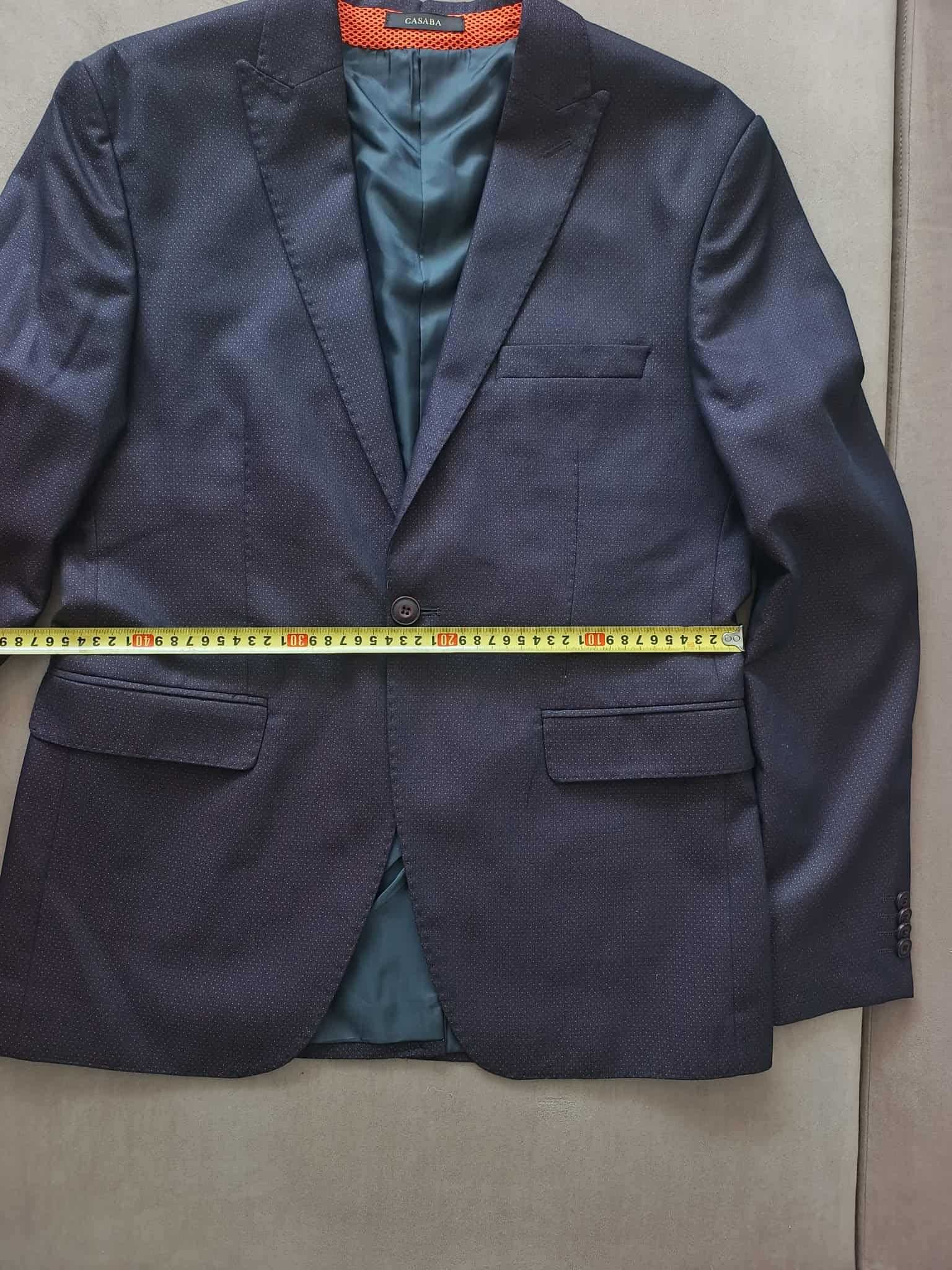 Costum COMPLET de nunta - Barbati - Scou,Pantaloni,Vesta,Cravata - S/M