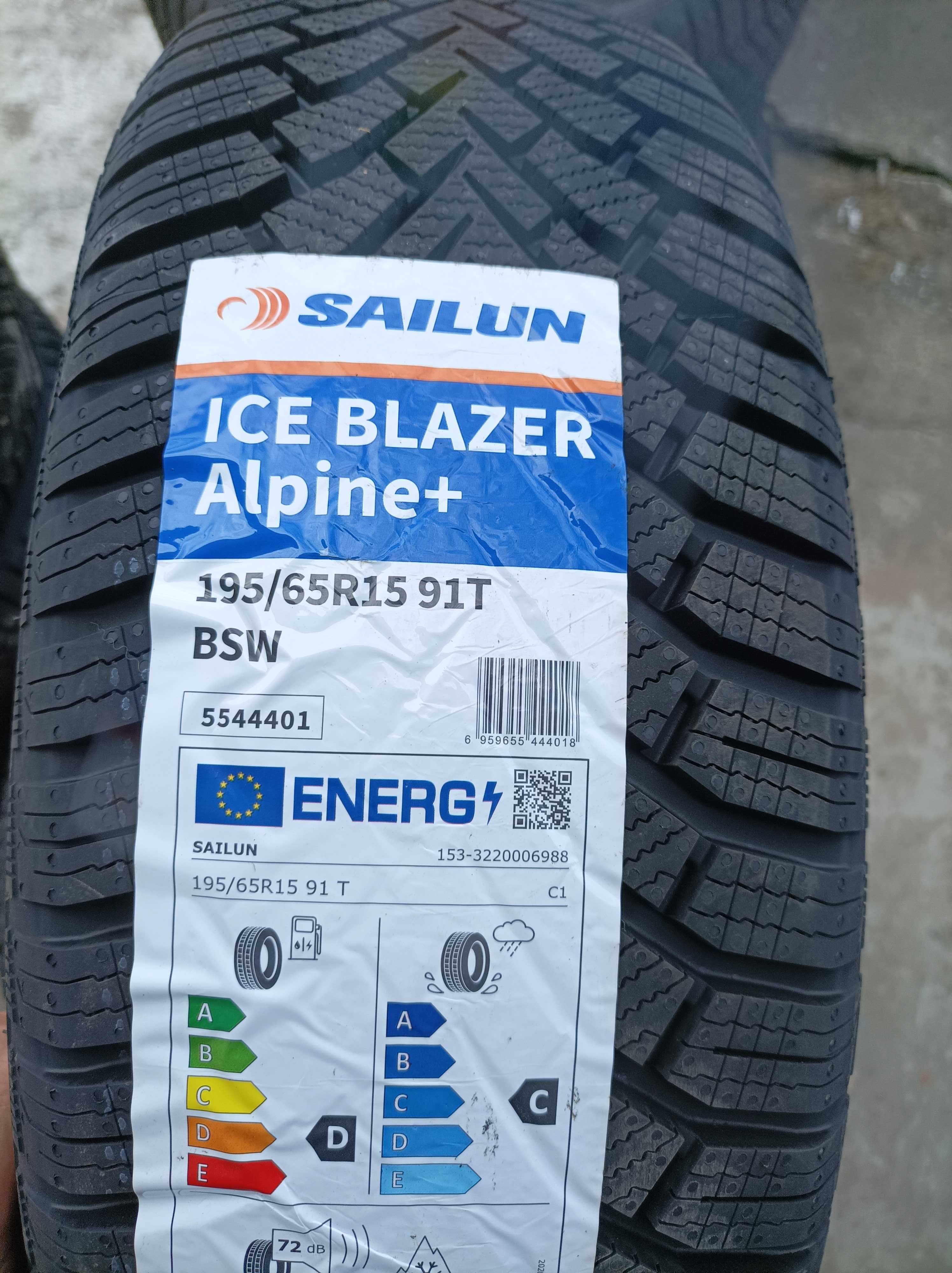 Продавам нови зимни гуми 195/65R15 Sailun alpine - 104,00 лв/бр