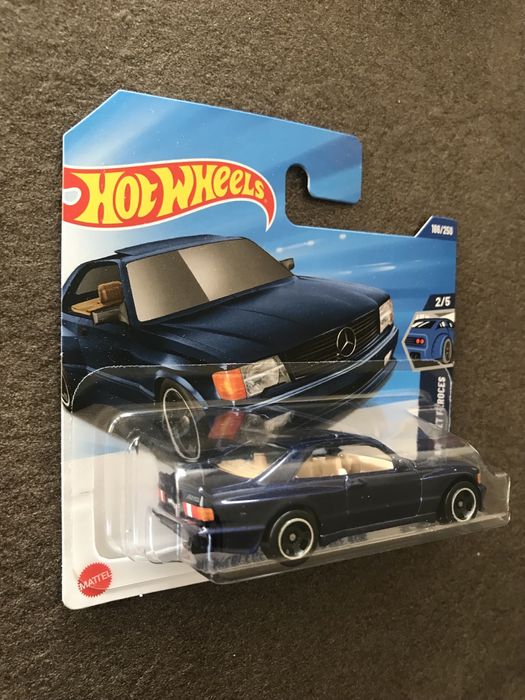 Mercedes-benz 560 SEC AMG ‘89 hot wheels hoteheels мерцедес количка