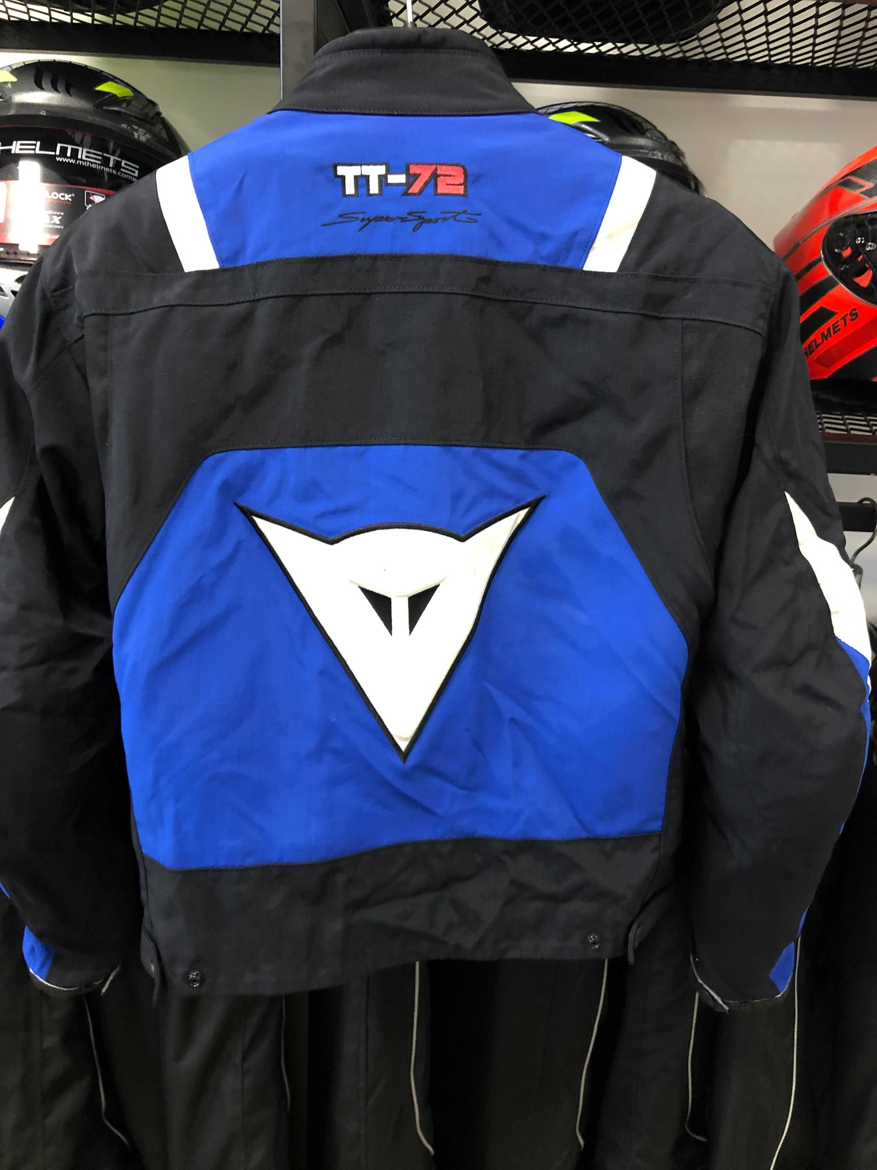 Текстилно мото яке DAINESE TT-72,размер 48 S,подплата и протектори