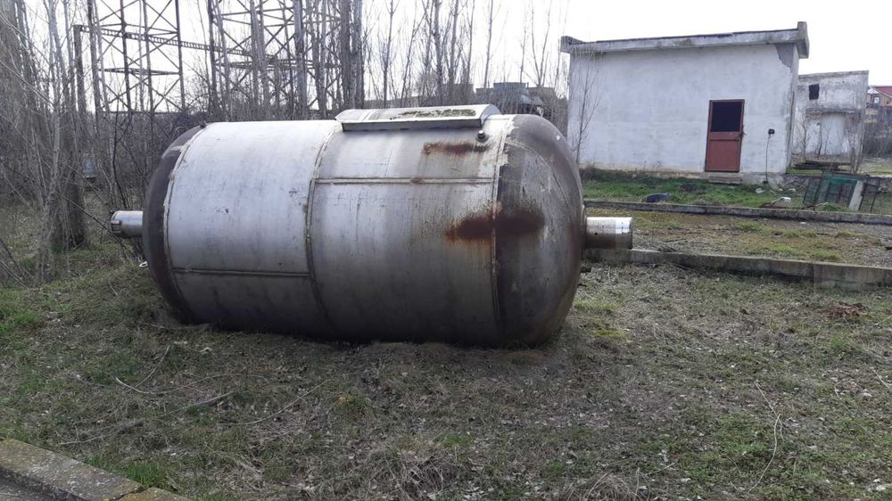 Vand rezervor (100% INOX) pentru stocare oxigen lichid 10.000 l