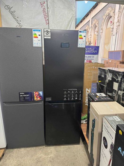 Холодильник IMMER NF326BFM-Black Inox Inverter No Frost Metal Cooling