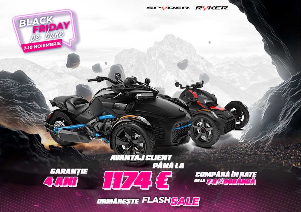 Ryker & Spyder  (Lichidari de stoc)