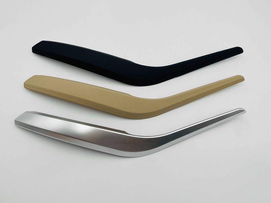 Set manere usa interior fata spate gri crom argintiu BMW X1 E84