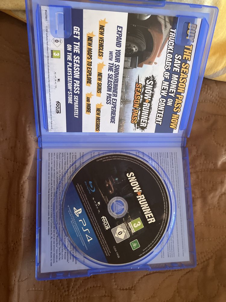 Продавам snowrunner ps4