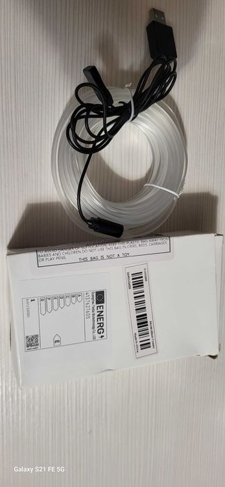 Vand Banda luminoasa autoturisme RGB 7culori