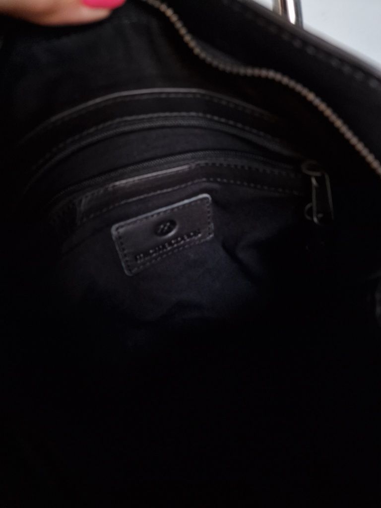 Страхотна дамска чанта MICMACBAGS естествена кожа