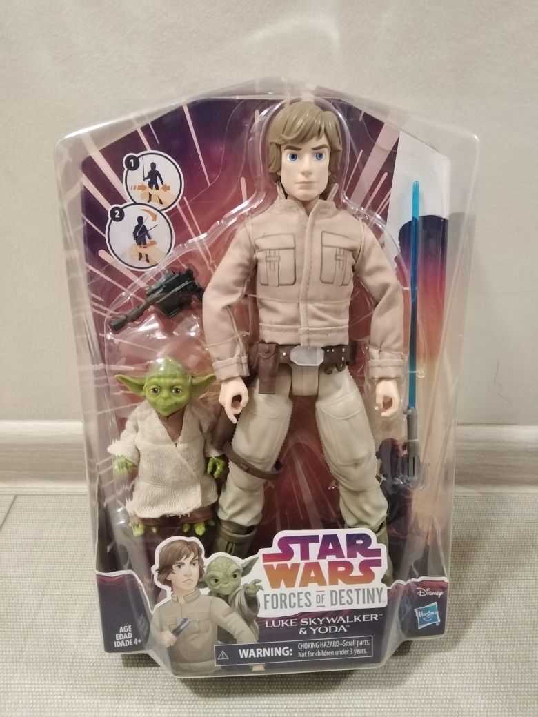 Star Wars Forces of Destiny - Luke Skywalker 30 cm & Yoda