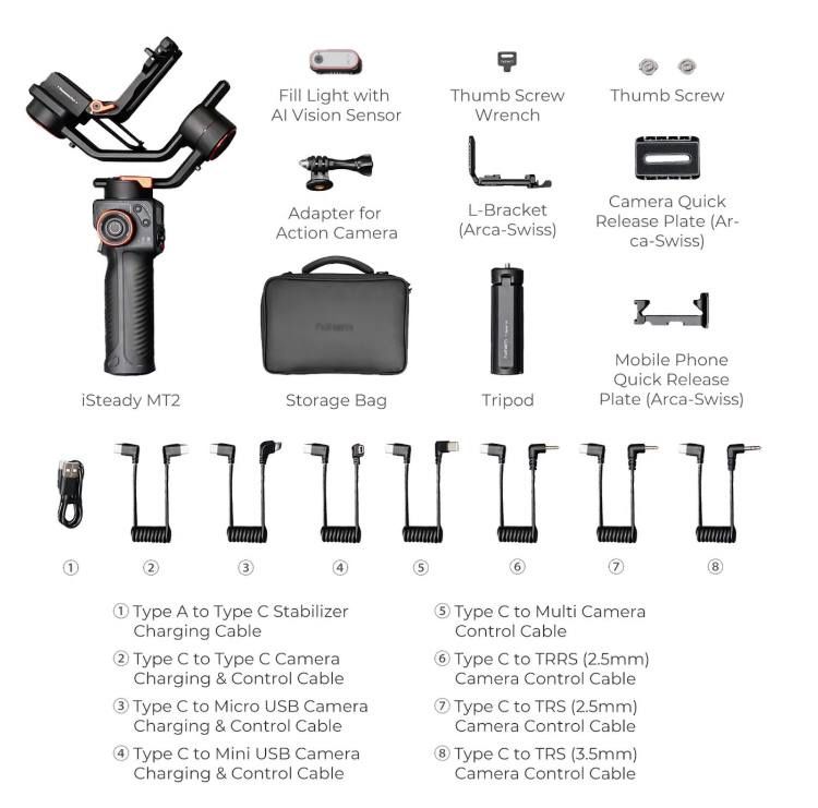 Shtativ Hohem mt2 kit iSteady stabilizator стабилизатор штатив