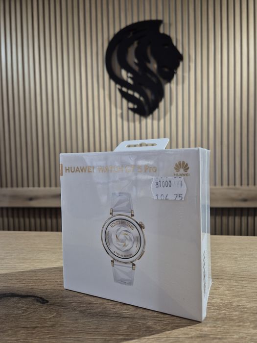 Huawei Watch GT 5 Pro 42mm White/Fact+Garantie