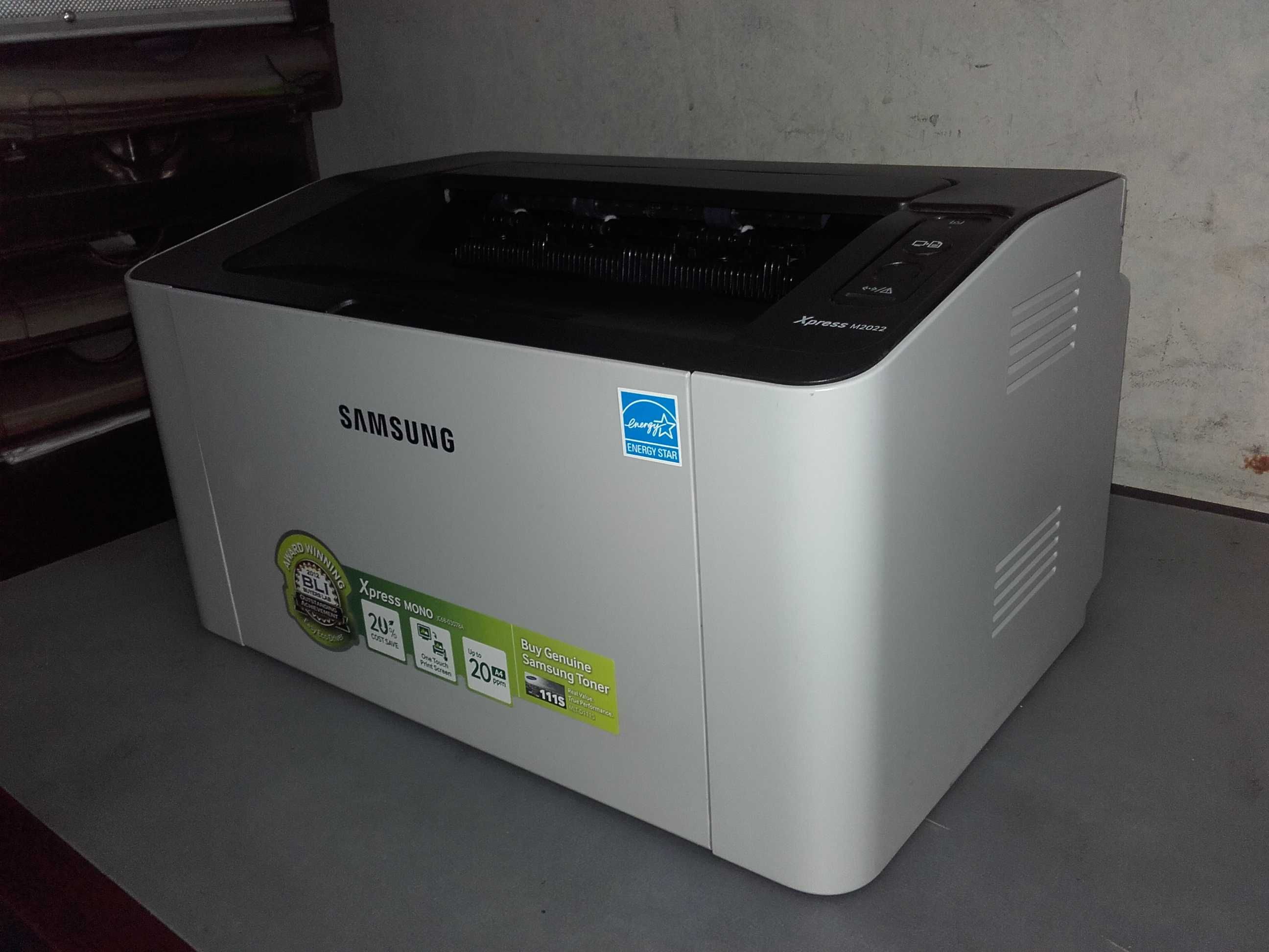 Отличен!!! Лазерен принтер Samsung M2022
