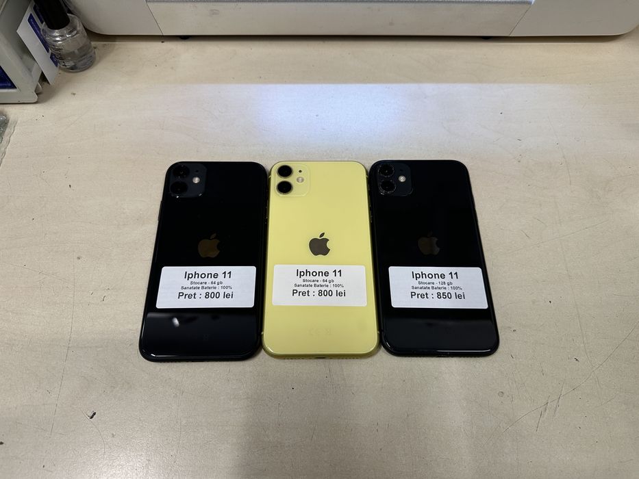 Iphone 11 / 128 gb / 100% baterie / garantie / LA REDUCERE