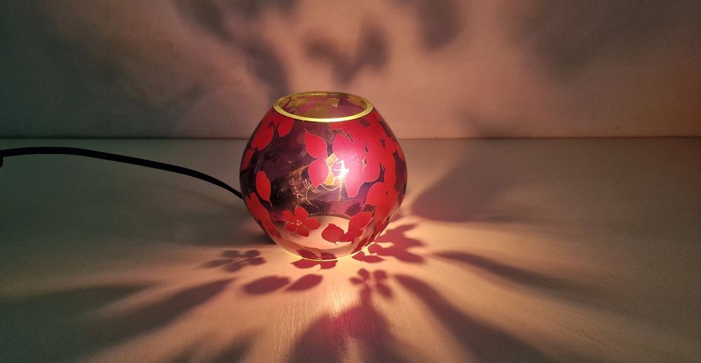 Lampa mov sticla,  Ikea