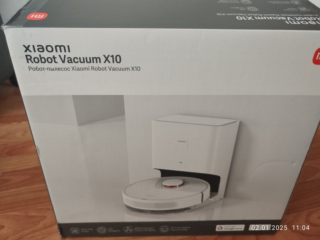 Робот пылесос Xiaomi vacuum x10 B102GL