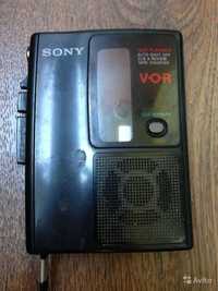 Магнитофон диктофон кассетный Сони SONY TCM-s68v