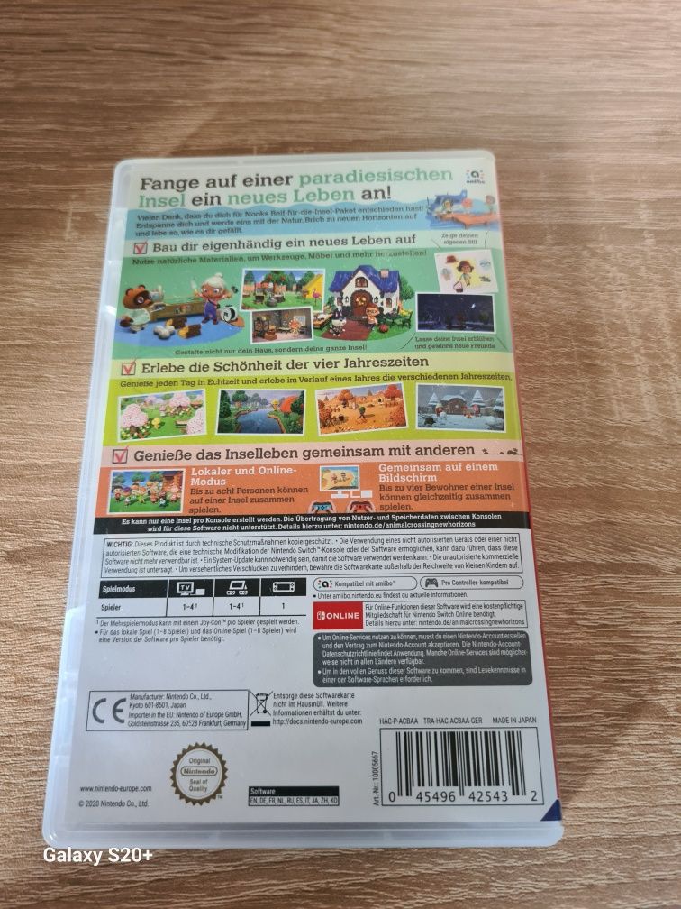 Animal crossing for nintendo switch