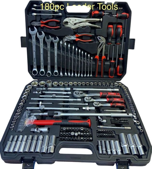 Набор инструментов и оснастки автомобильный 180 в 1 Leeder Tools