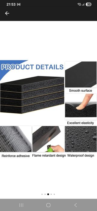 Set de 24 protectii autoadezive pentru pereti de garaj