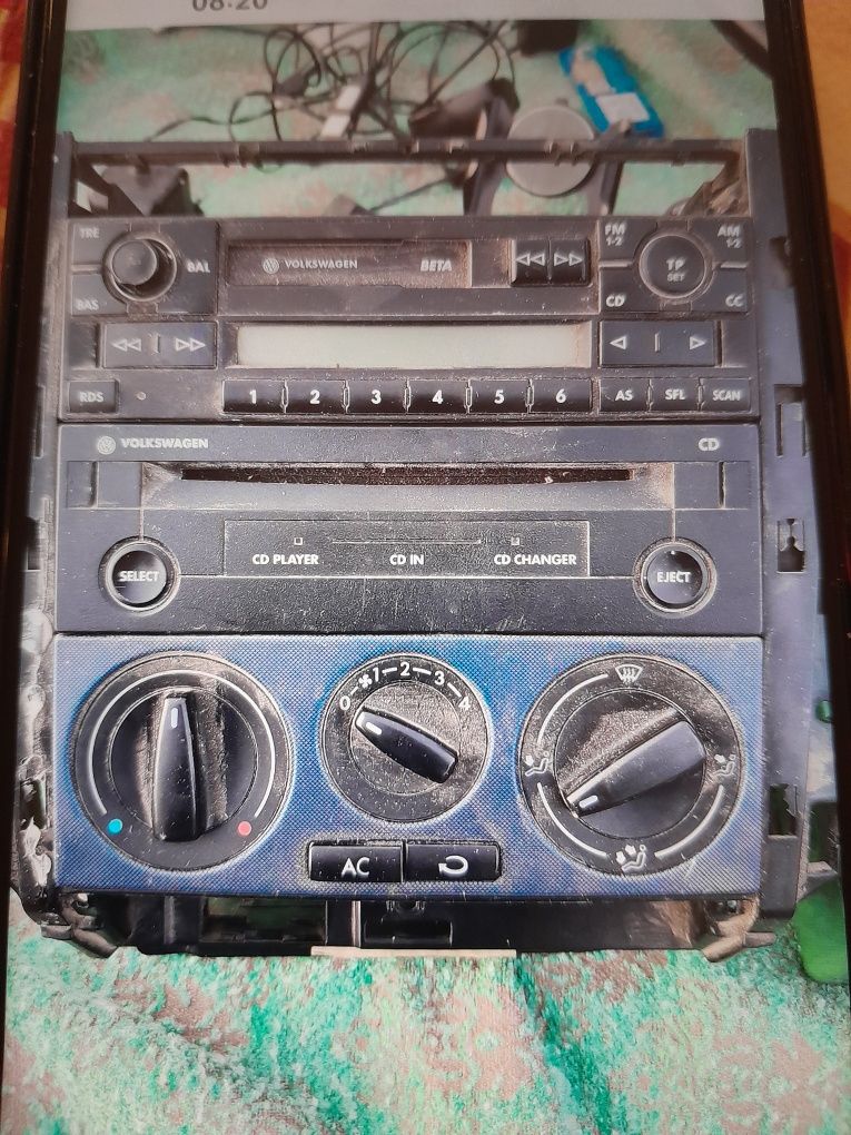 Radio casetofon wv