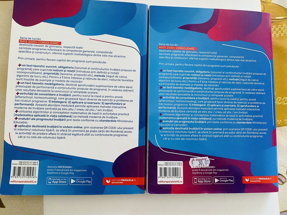 Anton Negrila, Maria Negrila -Matematica cls. 8, an 2024