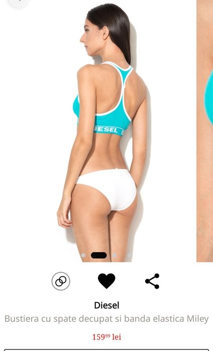 Bustiera Diesel noua cu eticheta, marimea S