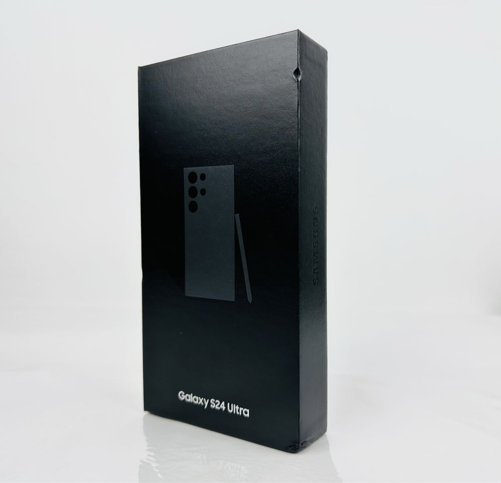 НОВ! Samsung Galaxy S24 Ultra 5G 256GB 12RAM Black 2г. Гаранция!