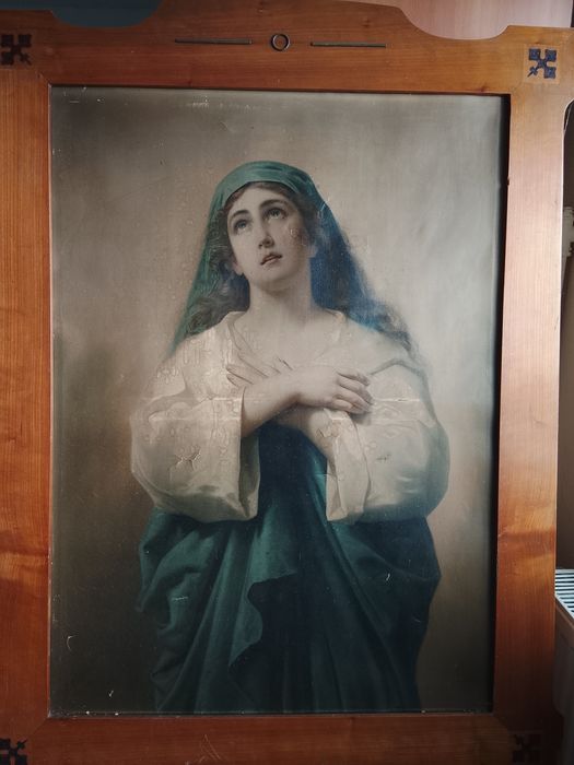 Vind urgent tablou de Anton Ebert sec.XVIII . Dimensiunea 100X76 cm .