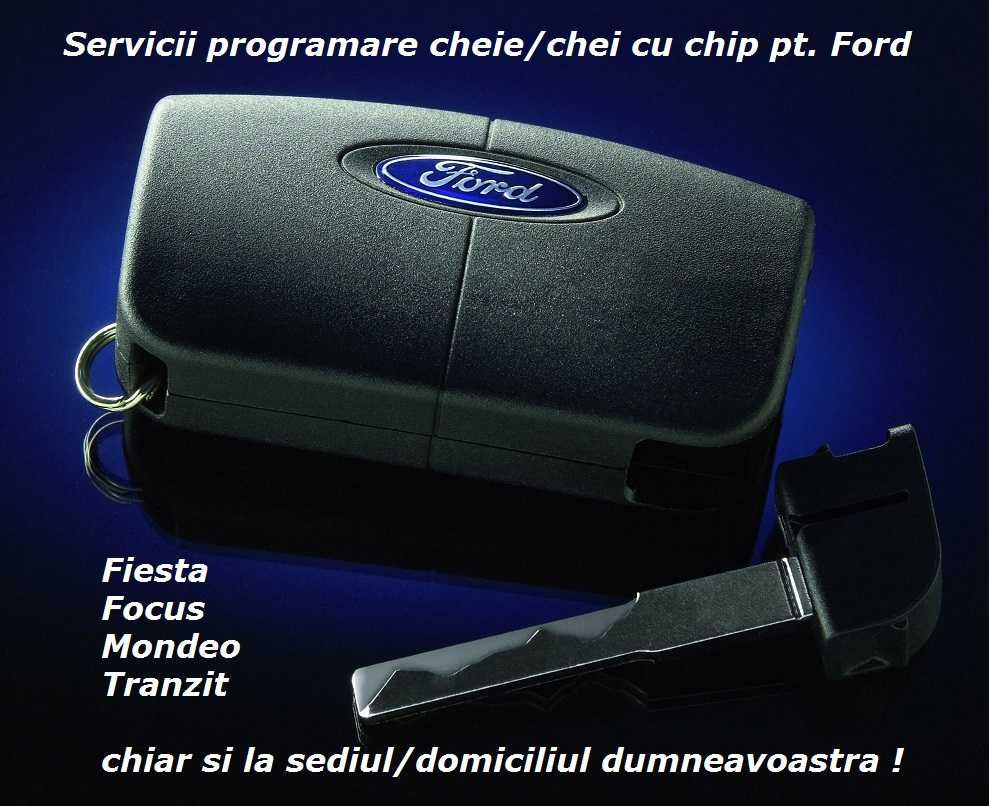 Diagnoza Ford programare chei codare pompa injectie ceasuri calculator