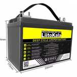 12V/12.8v 310Ah 200Ah 180Ah 120Ah 100A LiFePO4 Литиево-желязо-фосфатни