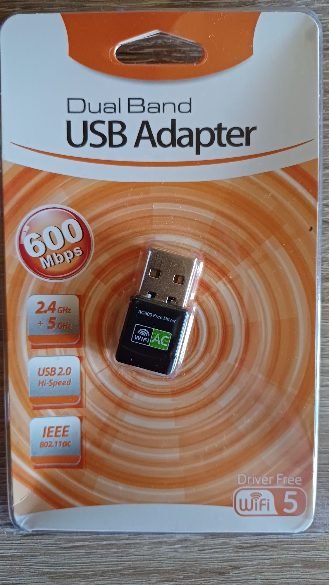 Placa retea USB adaptor Wifi 5GHz