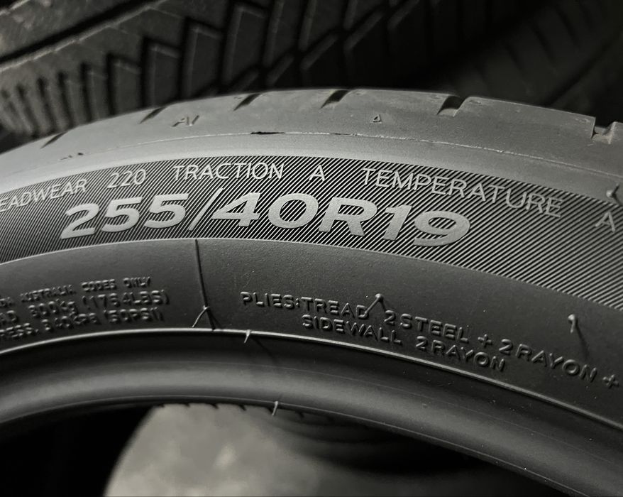 DOT:24г. 255/40/19 HANKOOK, като Нови!